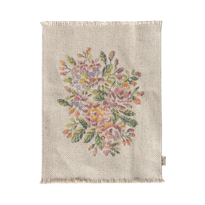 Maileg Large Rug – Flowers