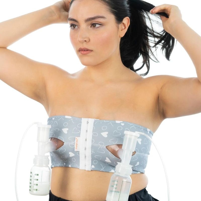 PumpEase Hands Free Pumping Bra – Hugs and Kisses