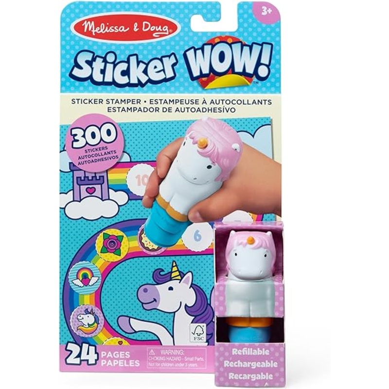 Sticker WOW! Activity Pad & Sticker Stamper – Unicorn
