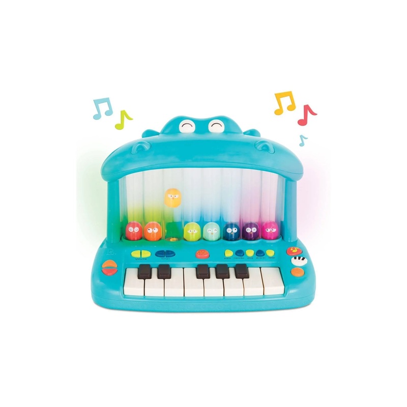 Toy Piano for Kids Hippo Pop