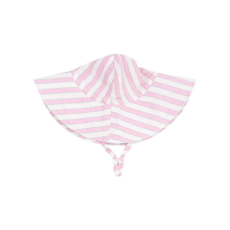 Angel Dear – Organic Wide Brim Sun Hat – Candy Stripe