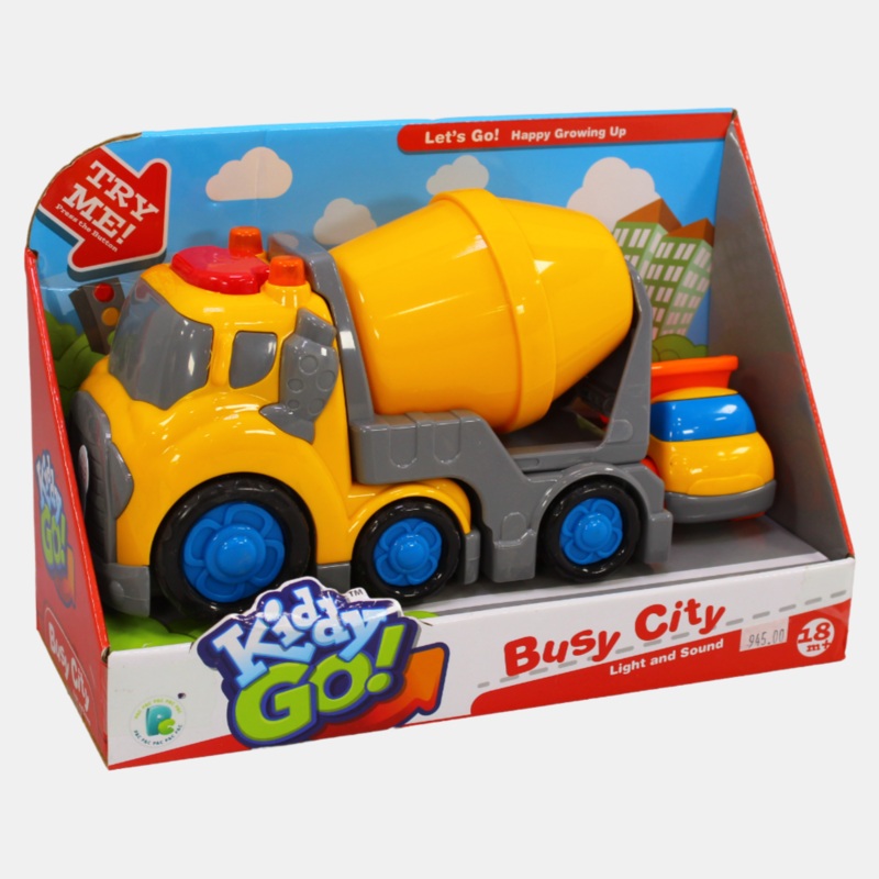 DHTS10339Busy City Truck With Ligh And Sound