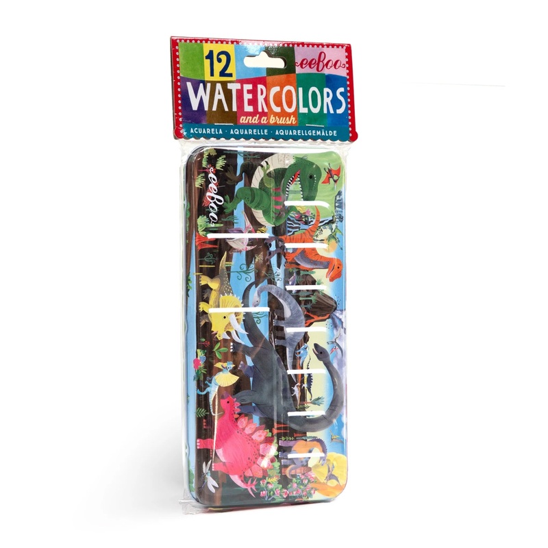 eeBoo Dinosaur Watercolors