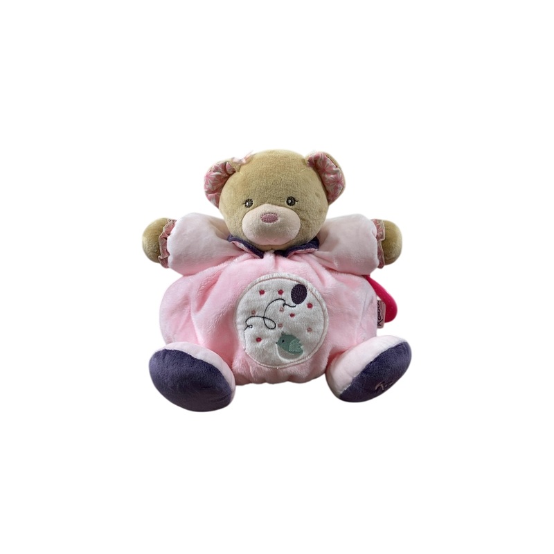 Kaloo Soft Toy, Medium, Petite Rose Chubby Bear