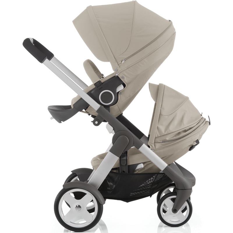 Stokke Crusi Double Stroller – Beige