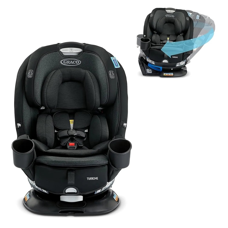 Turn2Me 3-in-1 Rotating Convertible Car Seat – Cambridge