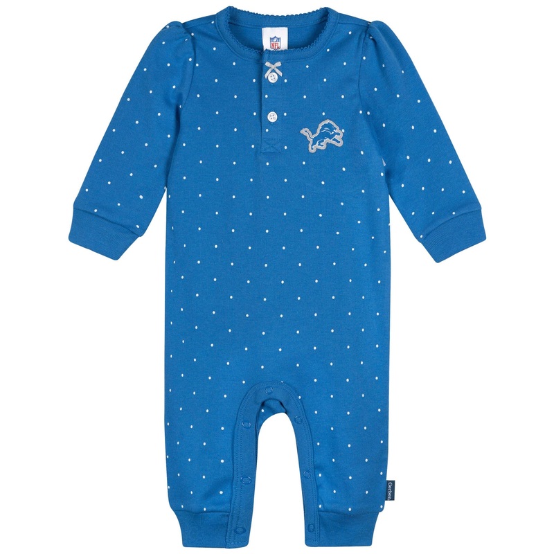 Baby Girls Detroit Lions Romper