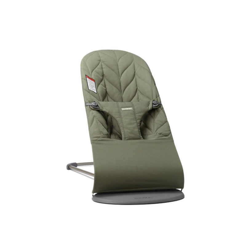 BabyBjorn Bouncer Bliss, Dark Gray Frame, Dark Green
