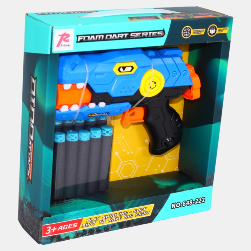 Dinosaur Soft Bullet Gun – Blue/Black