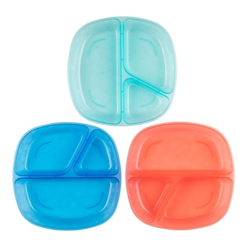 Divided Plates – 3 Pack