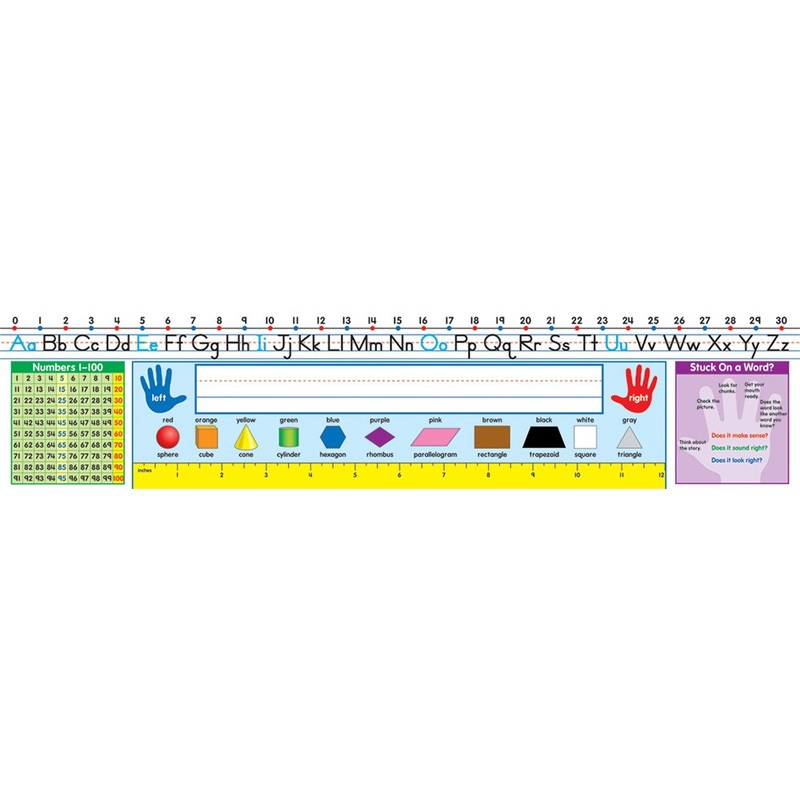 Traditional Manuscript Name Plates Grades 1-2
