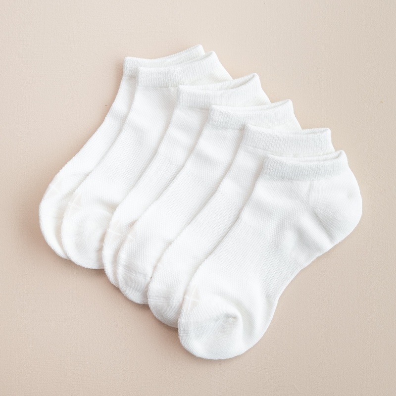 Women’s Ankle Socks 3-Pack in Cloud