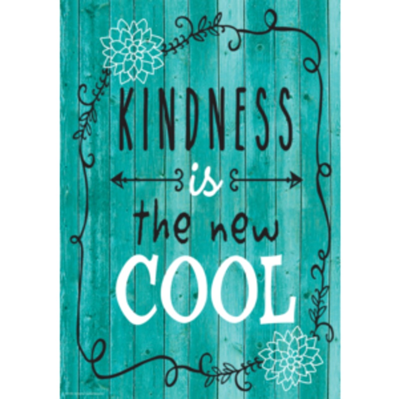 Kindness Is the New Cool Positive Poster