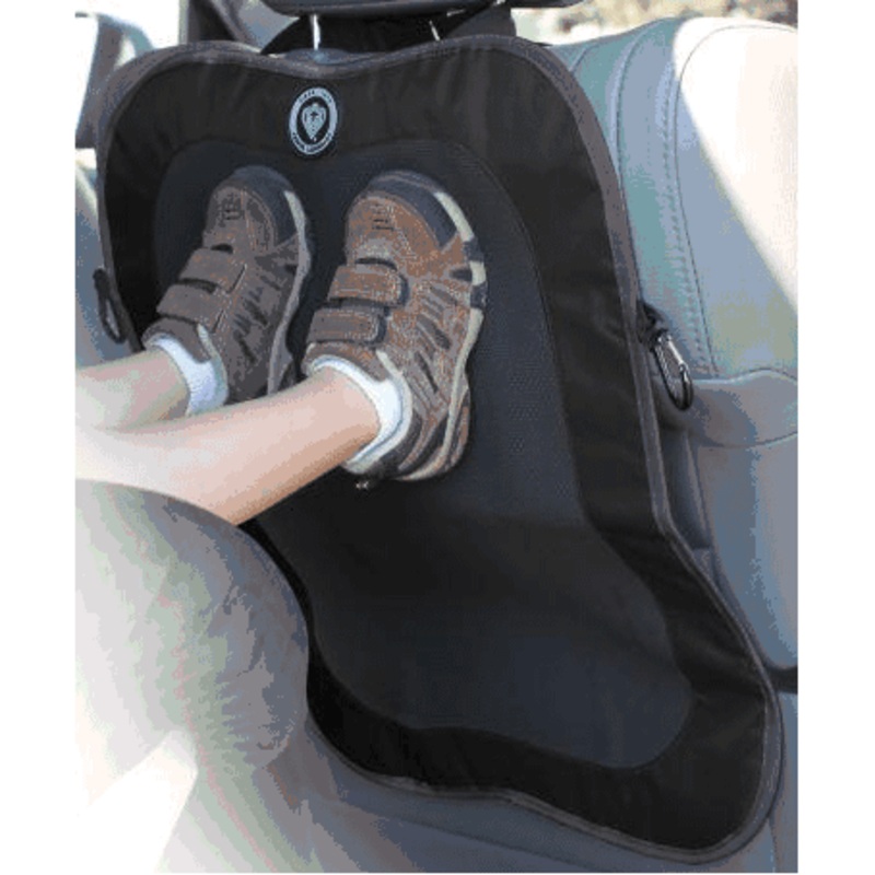 Prince Lionheart Back Seat Kick Mat in Black/Grey