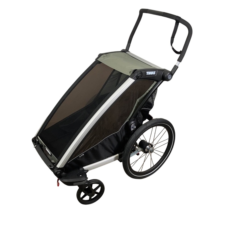 Thule Chariot Lite Bike Trailer Stroller 1 Seat, 2021, Agave