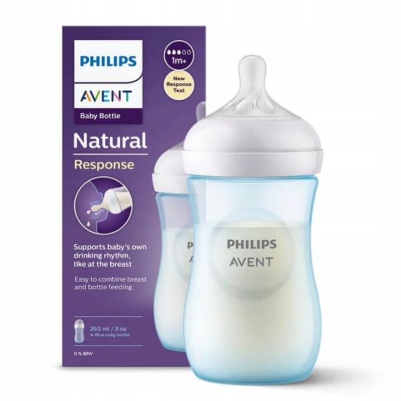 Avent Natural Bottle Response (1M+) 260ml – 1 Pack