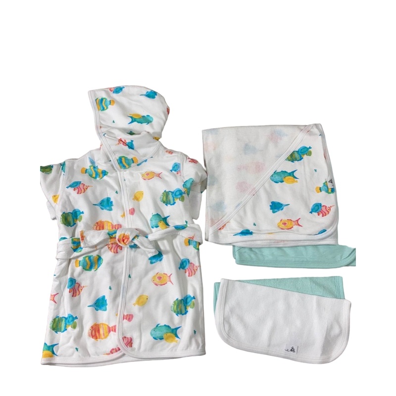 Burt’s Bees Baby Buy Bath Gift Set, Fishy Friends