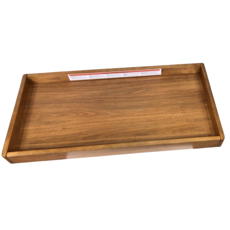 Crate & Kids Wood Changing Table Topper, Walnut