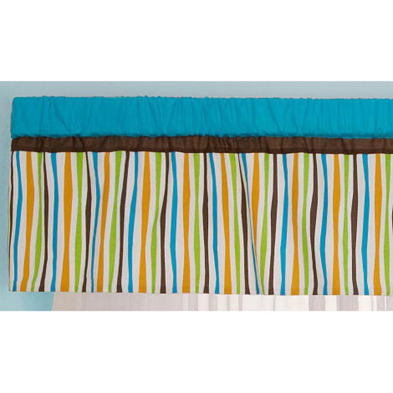 KidsLine Zutano Elephants Window Valance