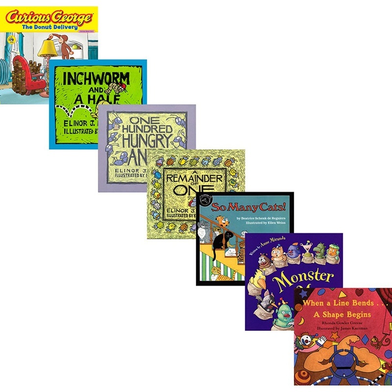 Math Literature Set, Set of 7 books