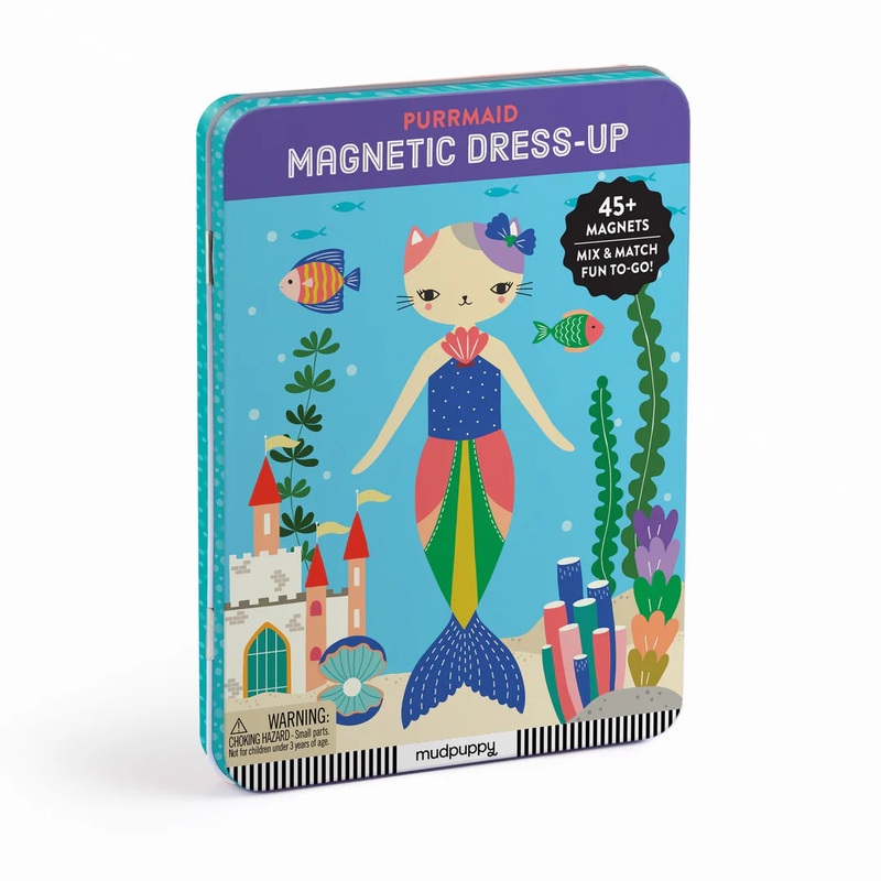 Mudpuppy Magnetic Dress-Up Purrmaid