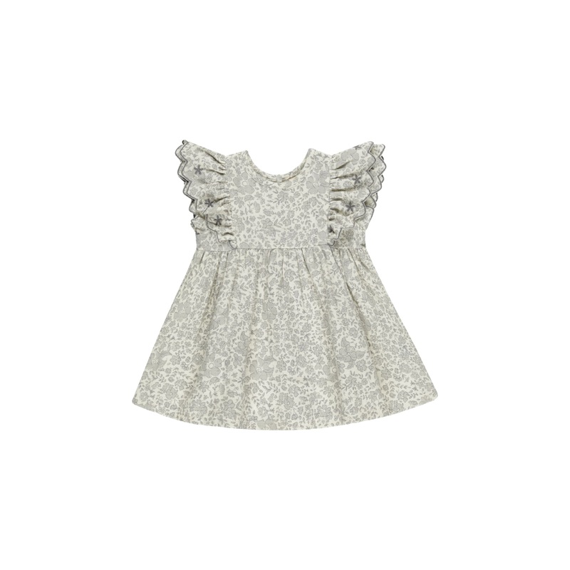 Quincy Mae Alina Dress – Blue Blossom