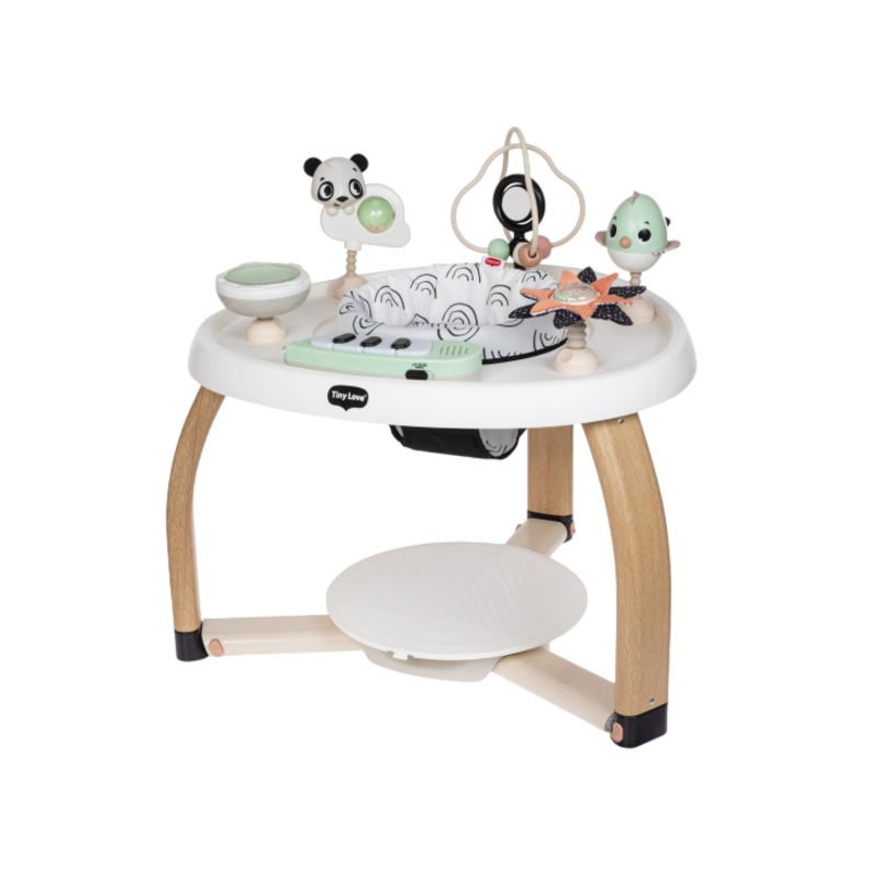 Tiny Love 5-in-1 Stationary Activity Center, Black & White