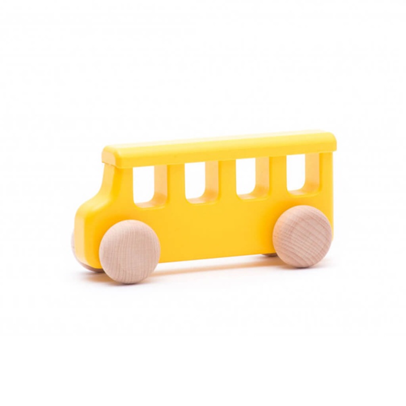 Wooden Brooklyn School Bus