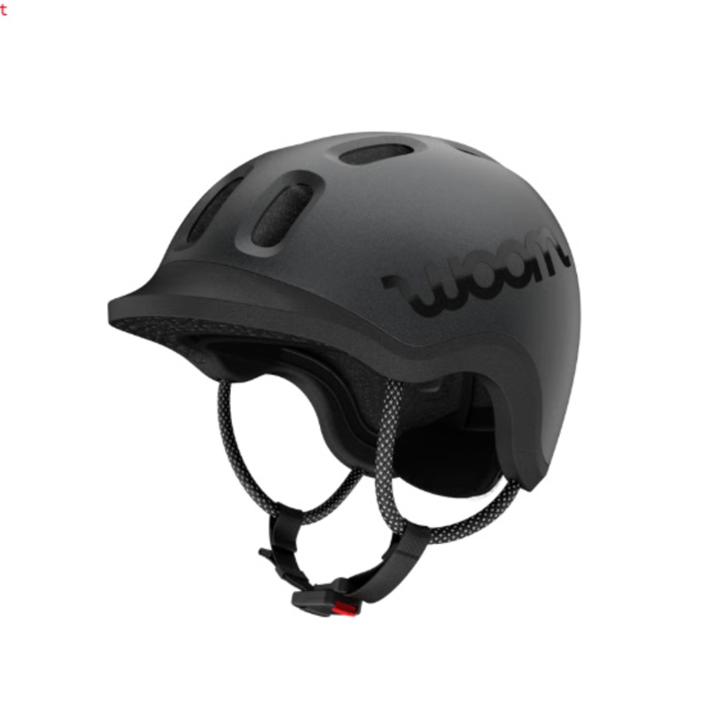 Woom Ready Kids Helmet, M, Charcoal Metallic
