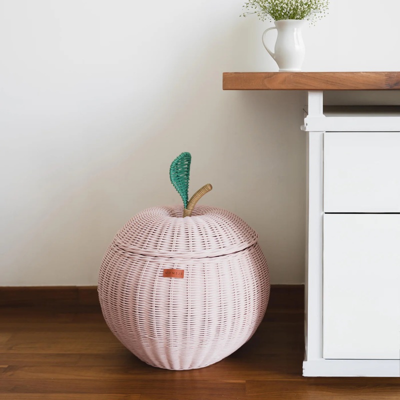 Apple Storage Basket – Pink