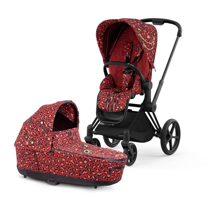 Priam 4 Stroller with Lux Carry Cot Rockstar