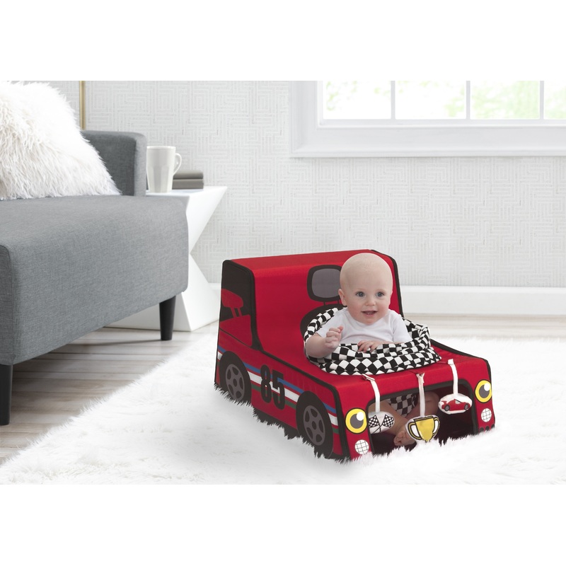 Racecar Sit N Play Portable Activity Seat for Babies