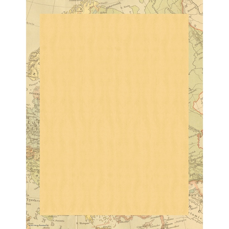 Travel the Map Blank Chart(C)