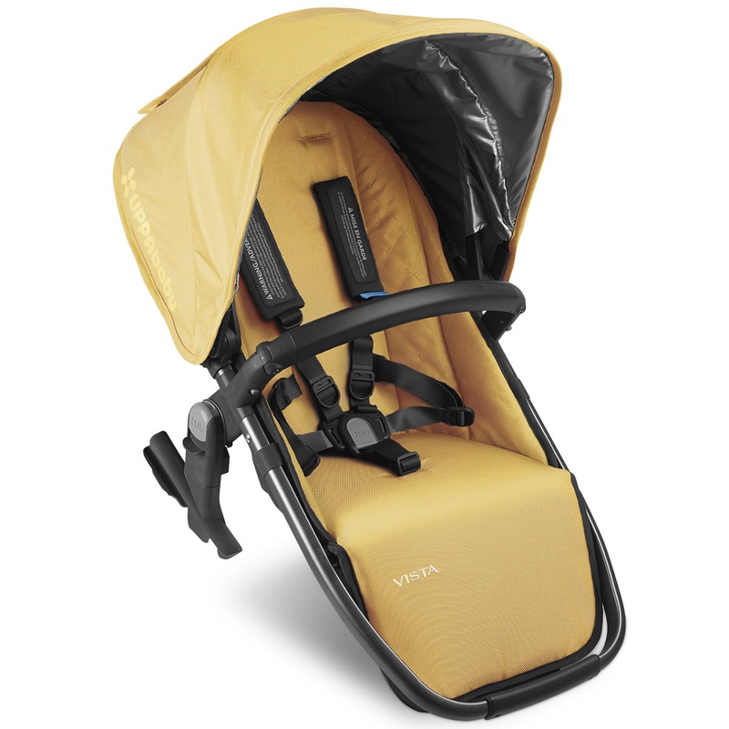 UPPAbaby VISTA 2015 RumbleSeat – Maya (Marigold/Carbon)