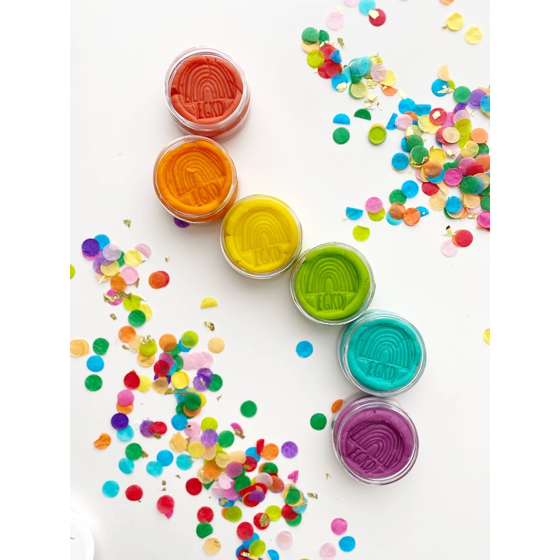 Earth Grown KidDoughs Mini KidDough Rainbow Set