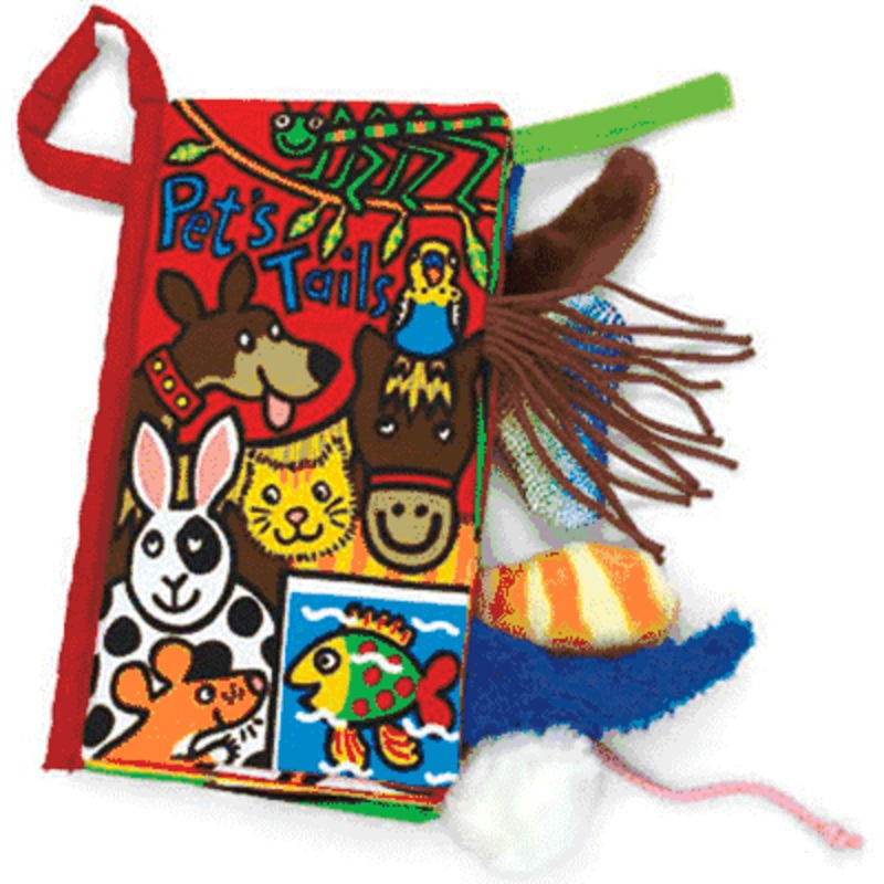 Jellycat 8″ Pet Tails Plush Book