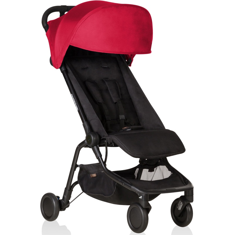 Mountain Buggy Nano V2 Compact Stroller – Ruby