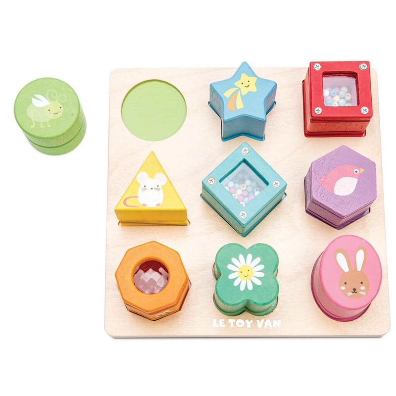 Petilou Wooden Sensory Shapes