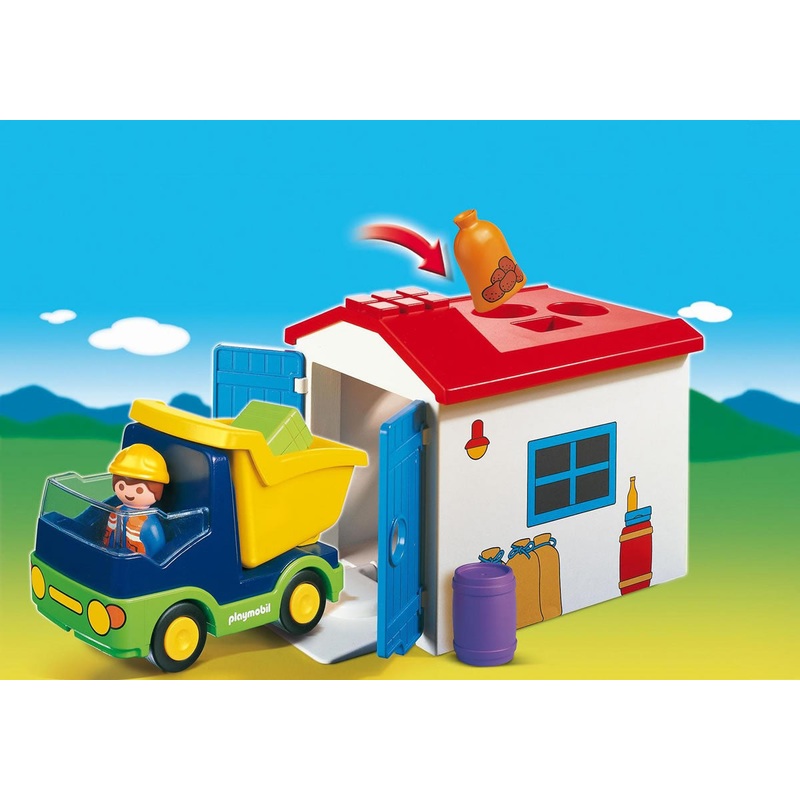 Playmobil Truck with Garage