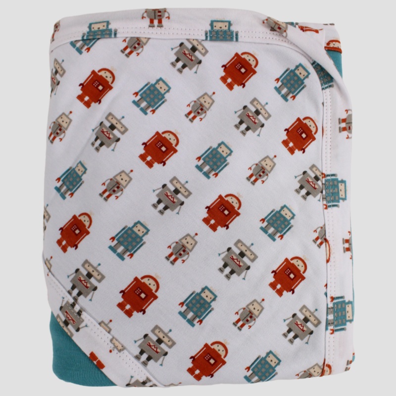 Robots Baby Blanket