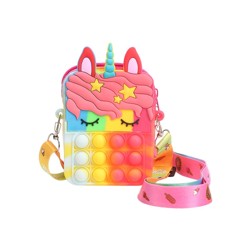 Unicorn Square Bag Fidget Toy