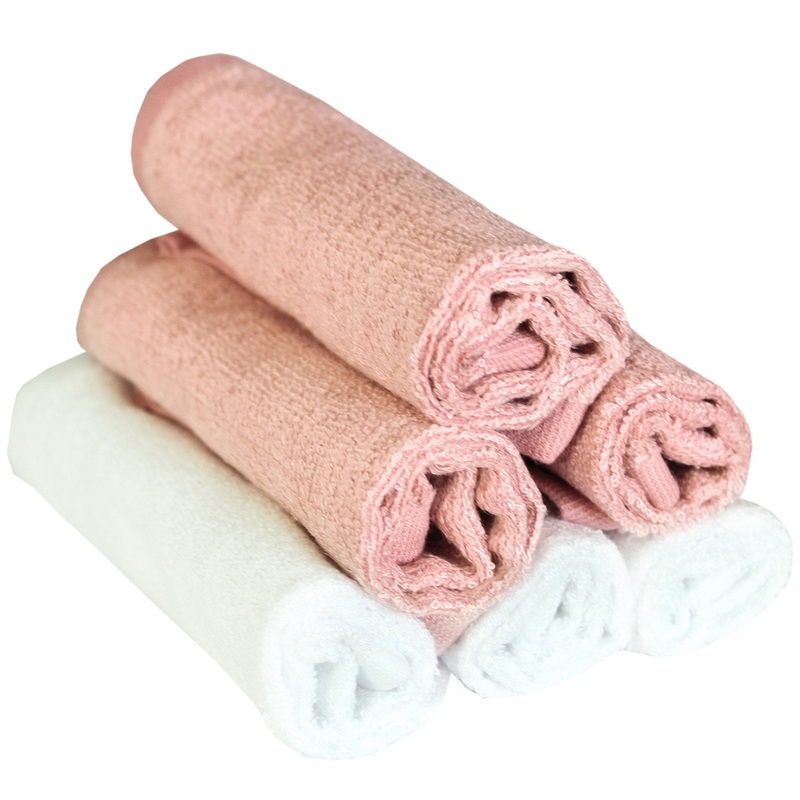Copper Pearl Ultra Soft Wash Cloths (Set of 6) | Darling
