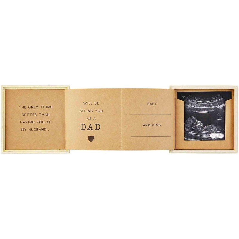 Mud Pie Dad Announcement Gift Box