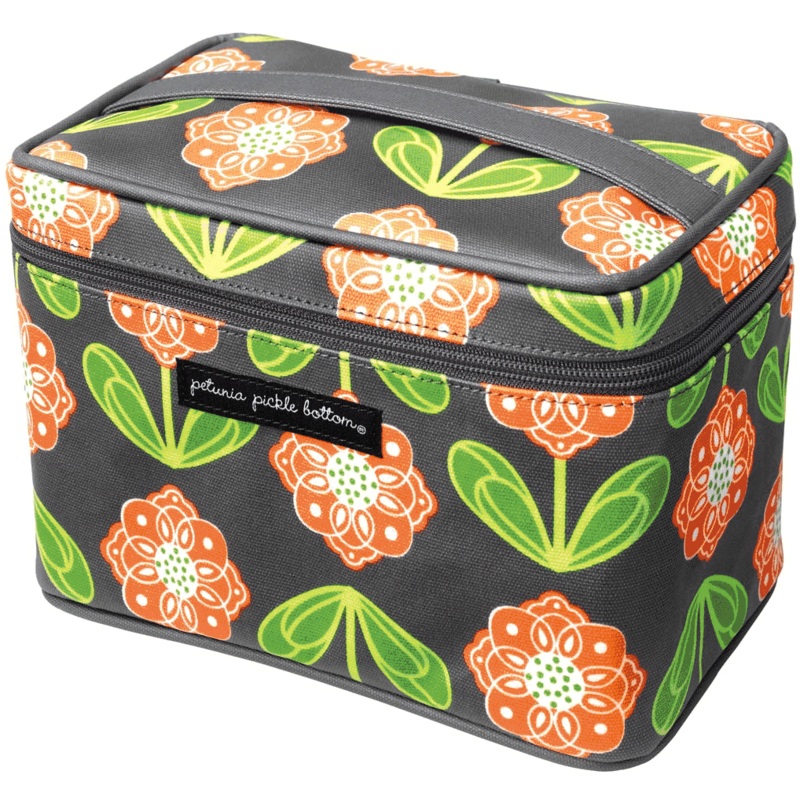 Petunia Pickle Bottom Travel Train Case Santiago Sunset