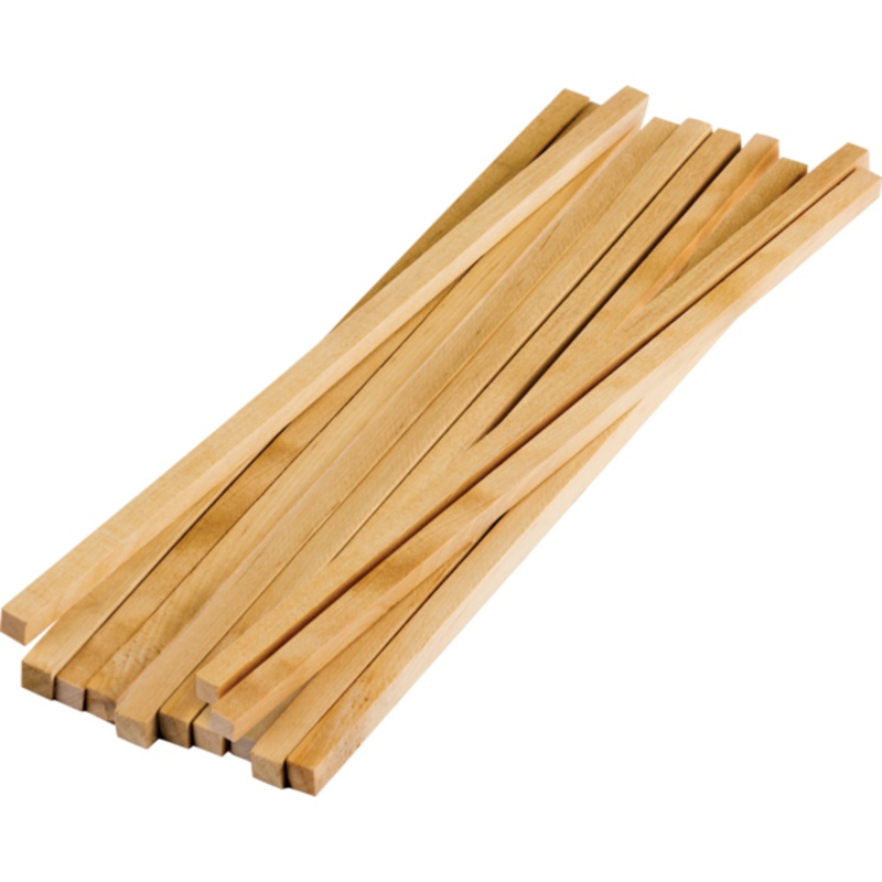 STEM Basics: Square Wooden Dowels – 12 Count