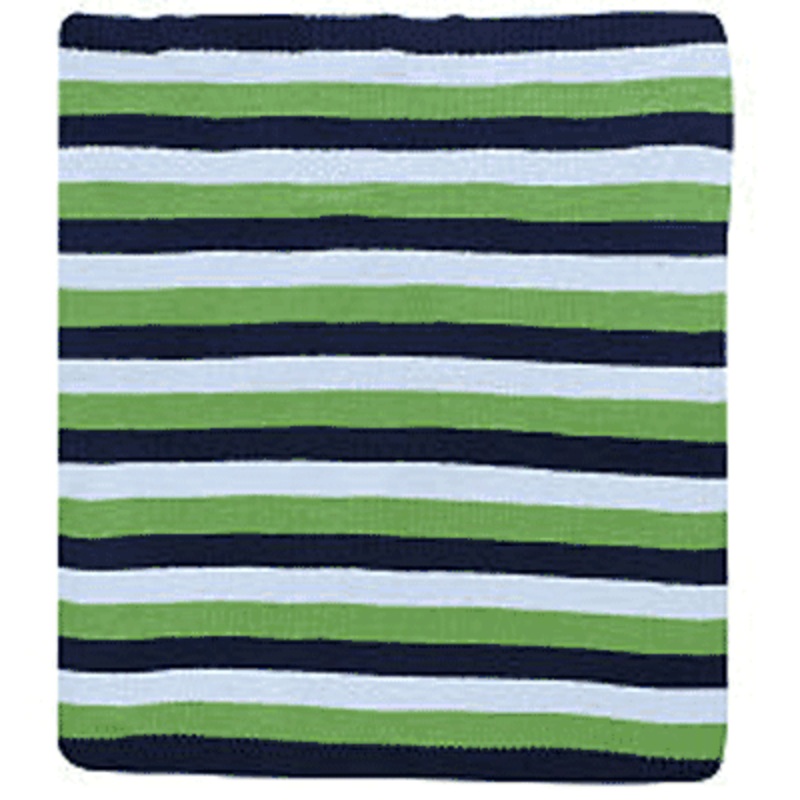 KidsLine Cambridge Deluxe Stripe Blanket