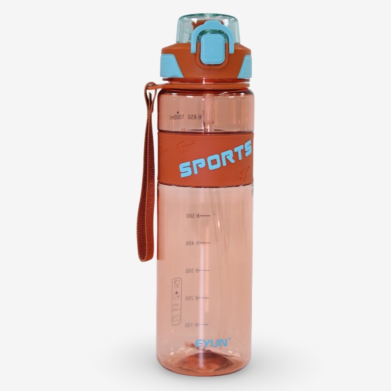 Plastic Water Bottle  “Sports” Print (1L)