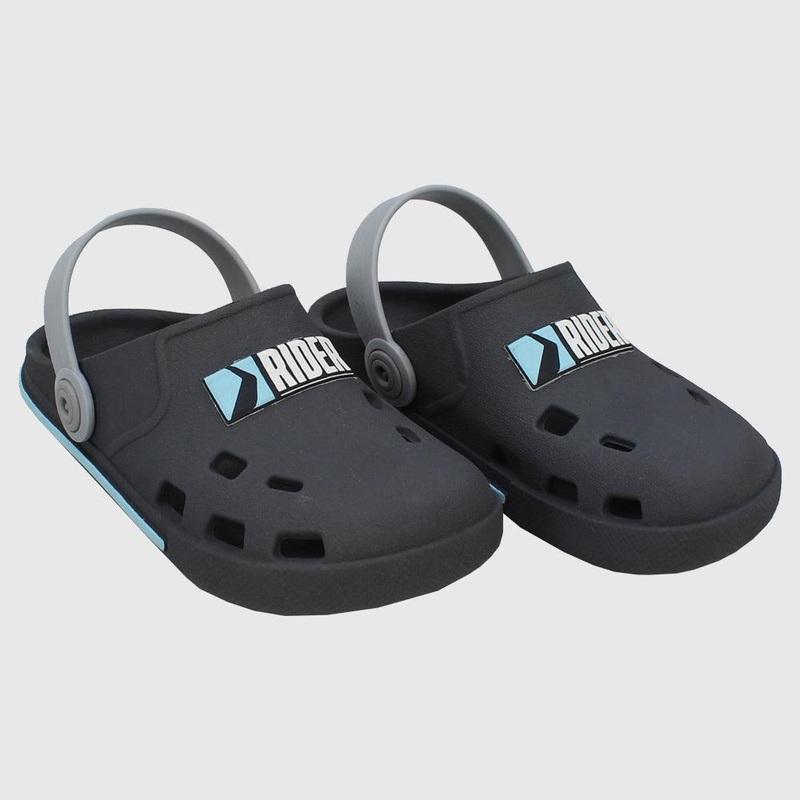 Rider Unisex Charcoal Clogs Slippers