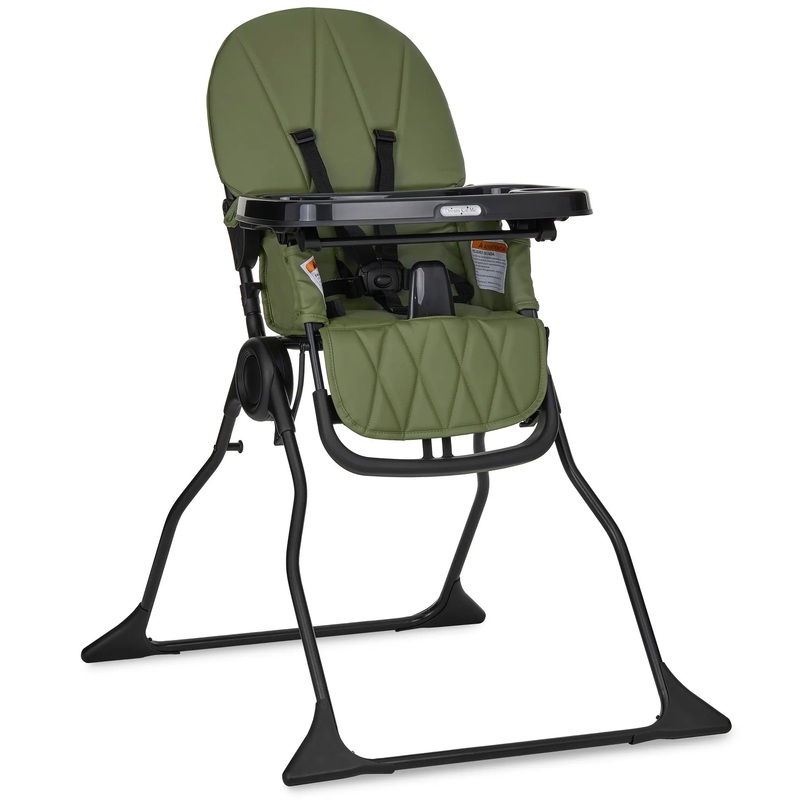 Snack & Stow High Chair – Olive