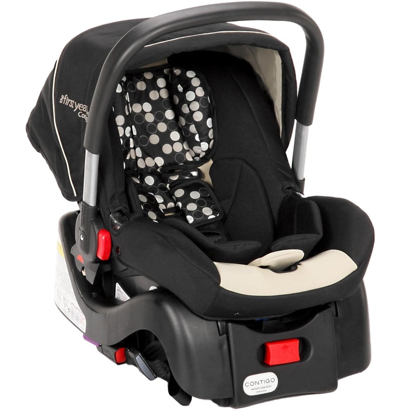 The First Years Contigo Infant Car Seat – Black / Khaki